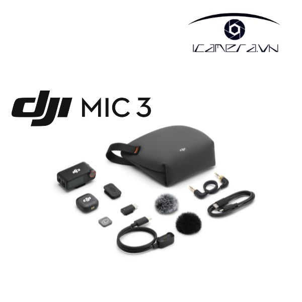 DJI Mic 3 ( 1TX + 1 RX ) Microphone chính hãng giá tốt