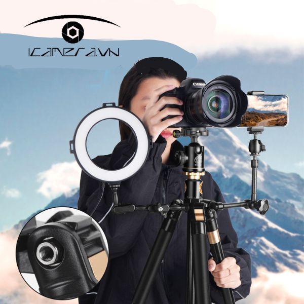 Chân máy ảnh Beike QZSD Q999HE