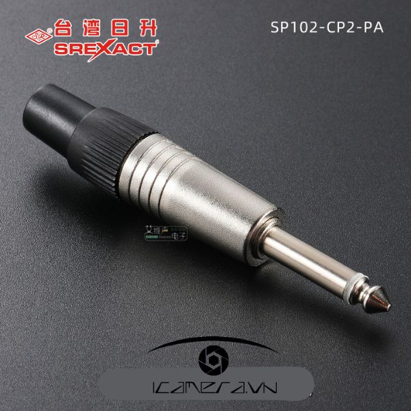 Jack âm thanh 6.3mm Srexact model SP102-CP2 Srexact