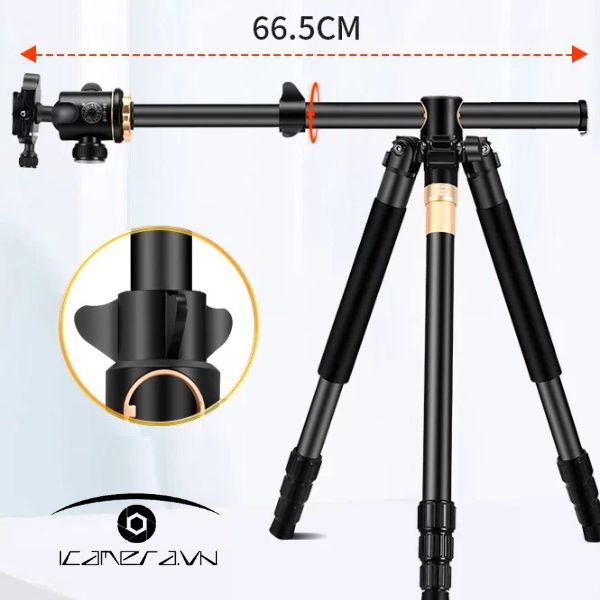 Chân máy ảnh Tripod Beike QZSD Q992H