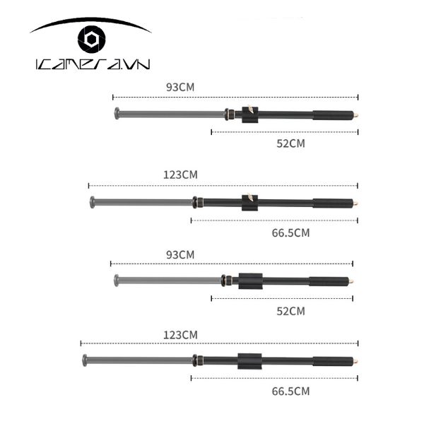 Thanh ngang quay chụp topshot Beike QZSD AK120