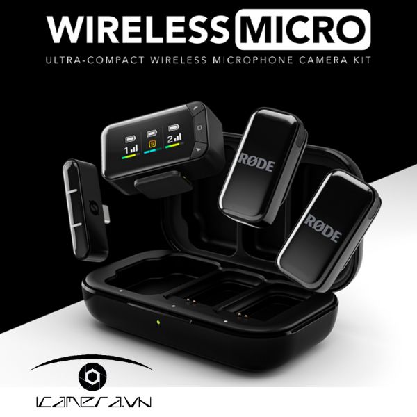 RODE Wireless Micro Camera Kit micro không dây chính hãng