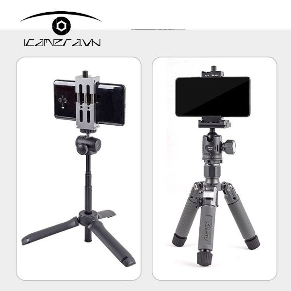 Kẹp điện thoại Xiletu XJ-8 thế hệ II hợp kim nhôm đa năng chính hãng giá tốt