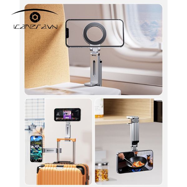 Magsafe E01S Chân Máy Điện Thoại bỏ túi gấp gọn