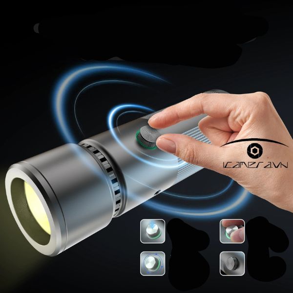 Đèn pin Led 4 màu 25W tạo hiệu ứng ánh sáng