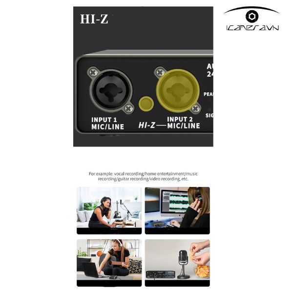 SoundCard thu âm Xtuga E-22