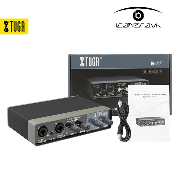 SoundCard thu âm Xtuga E-22