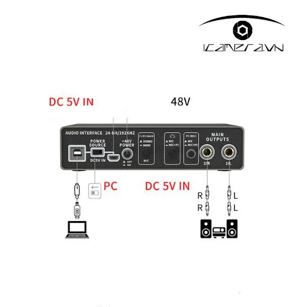 SoundCard thu âm Xtuga E-22