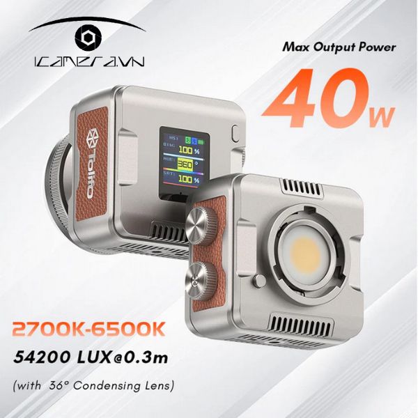 Đèn Led Tolifo PL-40RGB công suất 40W
