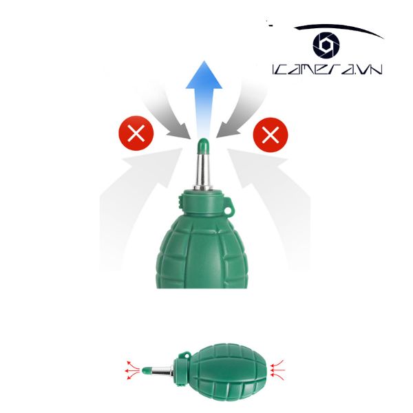 Bóng thổi hơi bụi cao su giá rẻ hình lựu đạn