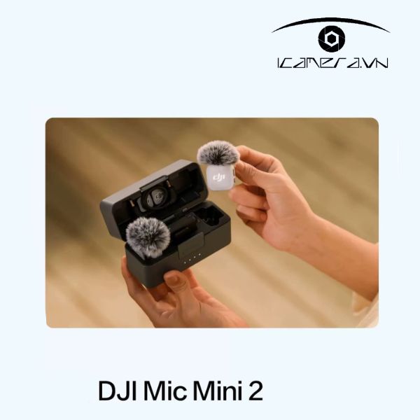 DJI Mic Mini 2 phiên bản Điện thoại 2TX 1RX chính hãng giá rẻ