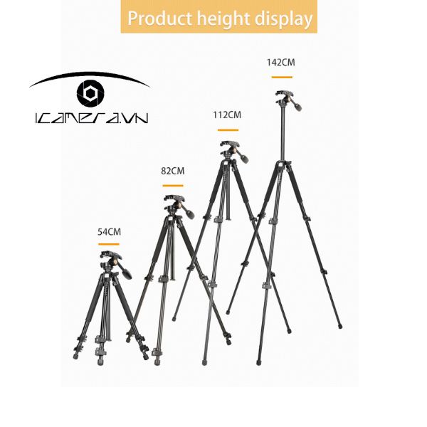 Chân máy ảnh Tripod Beike QZSD Q303