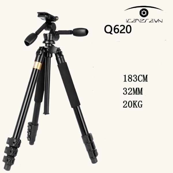 Chân máy ảnh Tripod Beike QZSD Q620