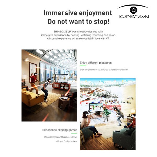 Kính thực tế ảo VR Shinecon G04BS