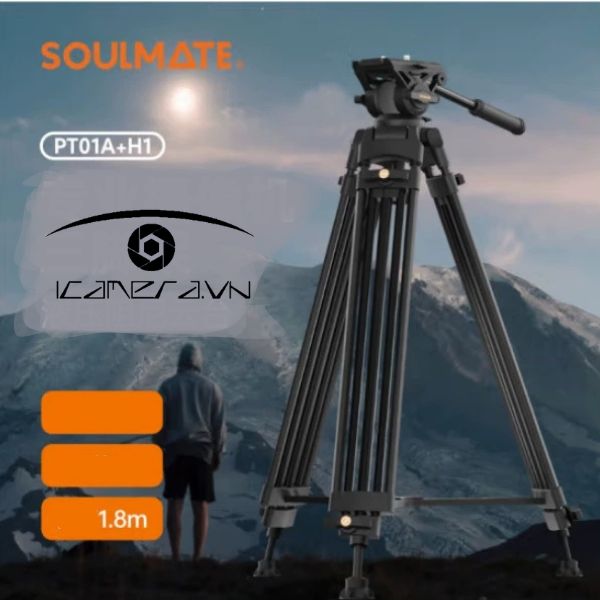 Chân máy quay phim SoulMate PT01A