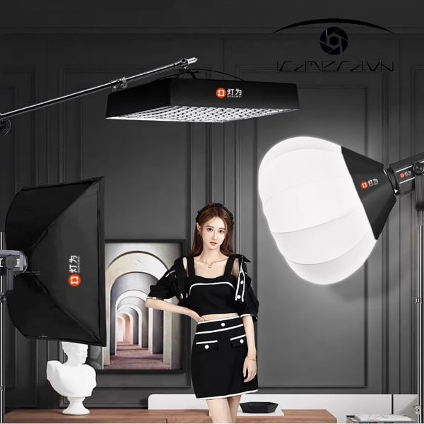 Đèn Led Dengwei KK300Bi Pro Video Light