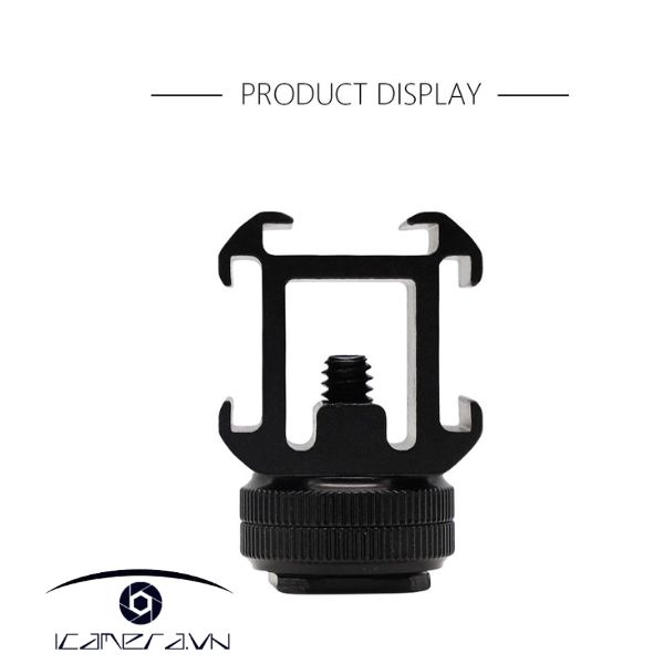 Mount gắn phụ kiện 3 Hot Shoe