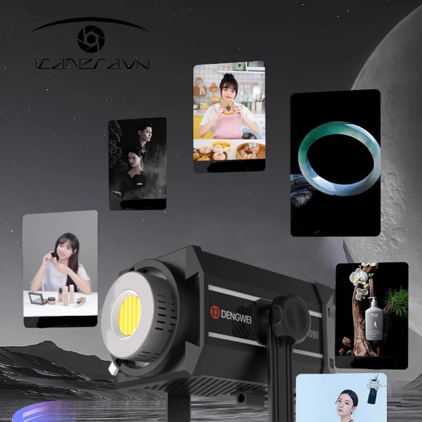 Đèn Led Dengwei KK300Bi Pro Video Light
