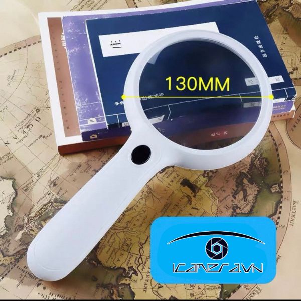 Kính lúp cầm tay 14 đèn led