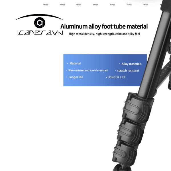 Chân máy ảnh Tripod Beike QZSD Q111H
