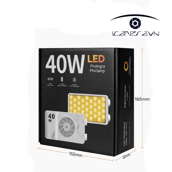 Đèn led V-40 cầm tay quay phim chụp ảnh giá rẻ