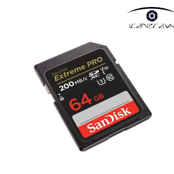 Thẻ Nhớ Sandisk SDXC Extreme Pro 64GB 200Mb/s