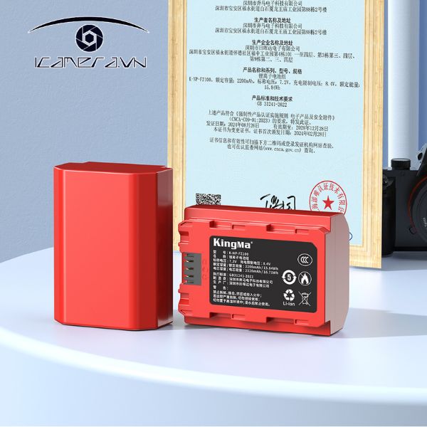 Pin Kingma NP-FZ100 dung lượng cao 2320mAh