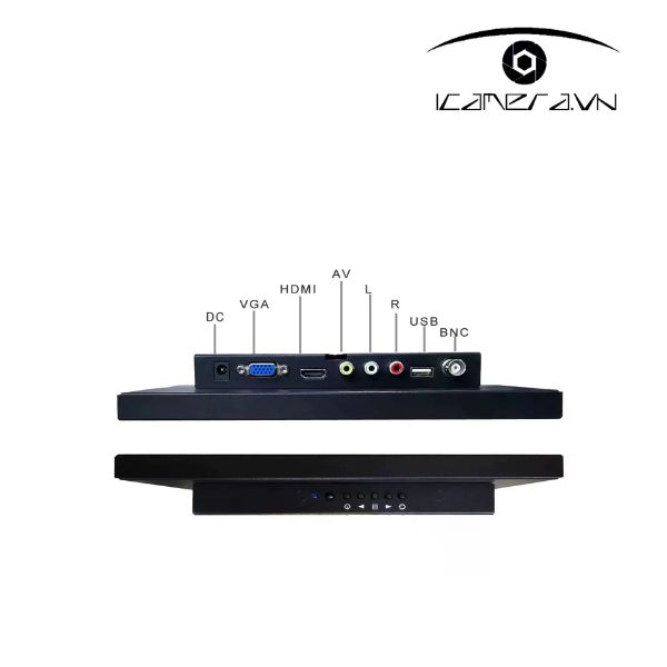 Màn hình LCD 7 inch HDMI vỏ thép 1024x600