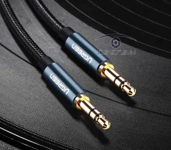 Cáp AUX 3.5mm 2 đầu dương dài 3m chính hãng Ugreen 10688