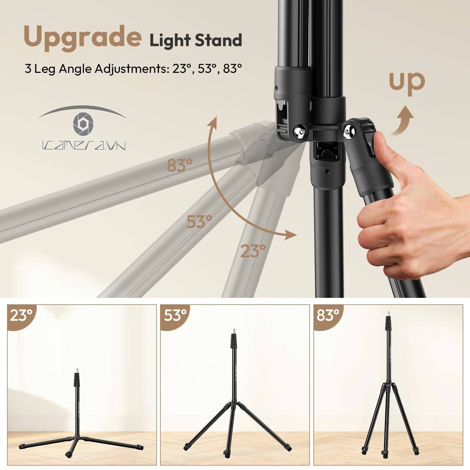 Chân đèn Ulanzi T270 cao 2.7M hợp kim cao cấp