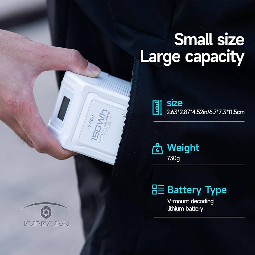 Pin Viltrox BP-V150 V-mount