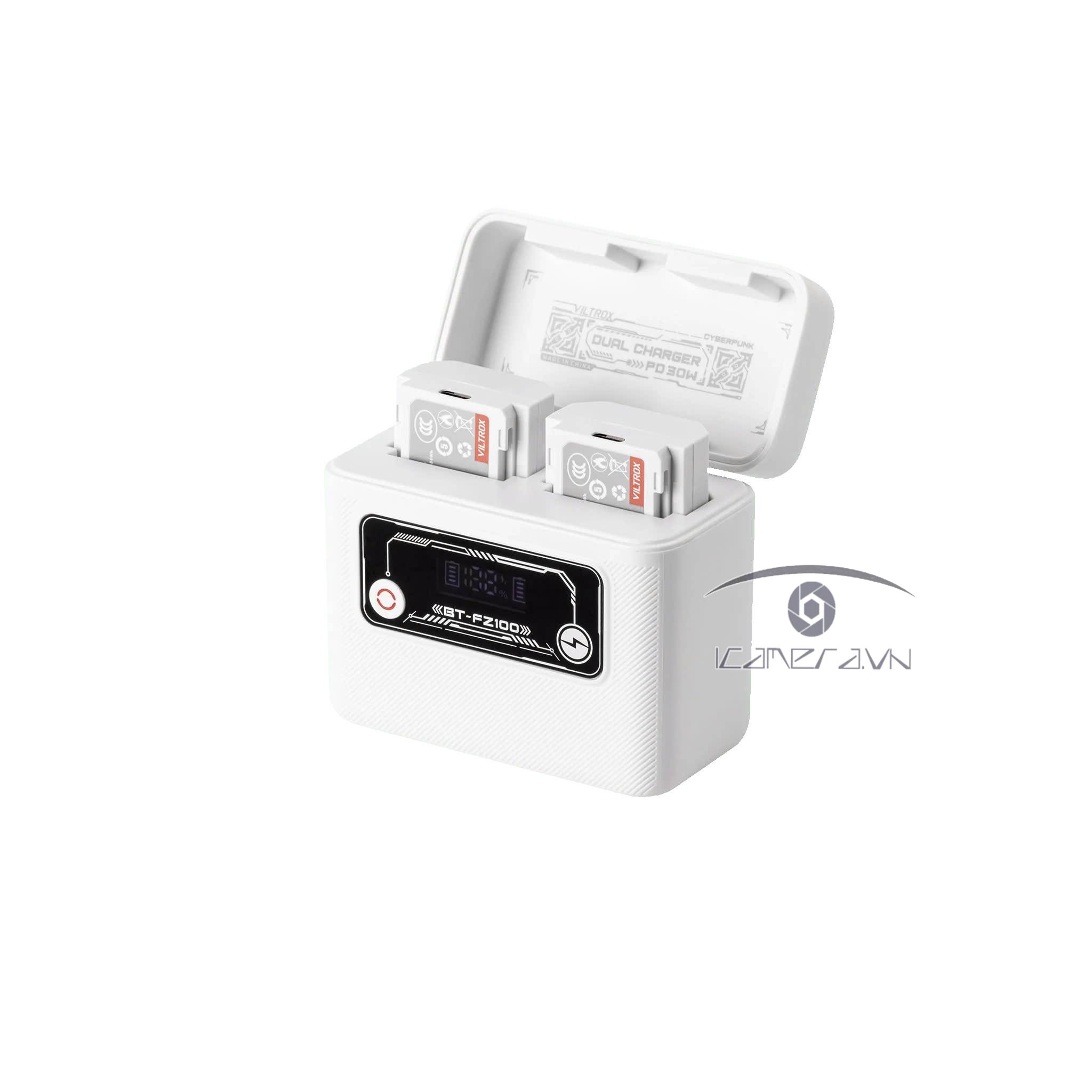 Hộp sạc Viltrox BT-FZ100 (tương thích pin NP-FZ100)