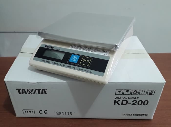 Cân điện tử Tanita KD 200 2000g x2g