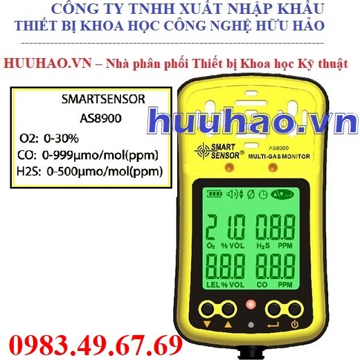 Thiết bị phát hiện rò rỉ khí gas AS8900