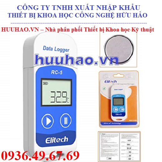 nhiệt ẩm kế tự ghi RC-5