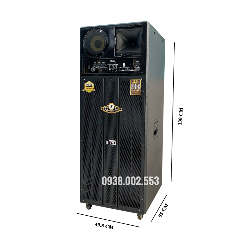 Kích thước Loa 4 Tấc Đôi Best B-9200 Kích thước Loa 4 Tấc Đôi Best B-9200