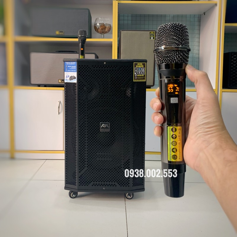 Micro Loa kéo hát Karaoke Nova W-1500 Plus