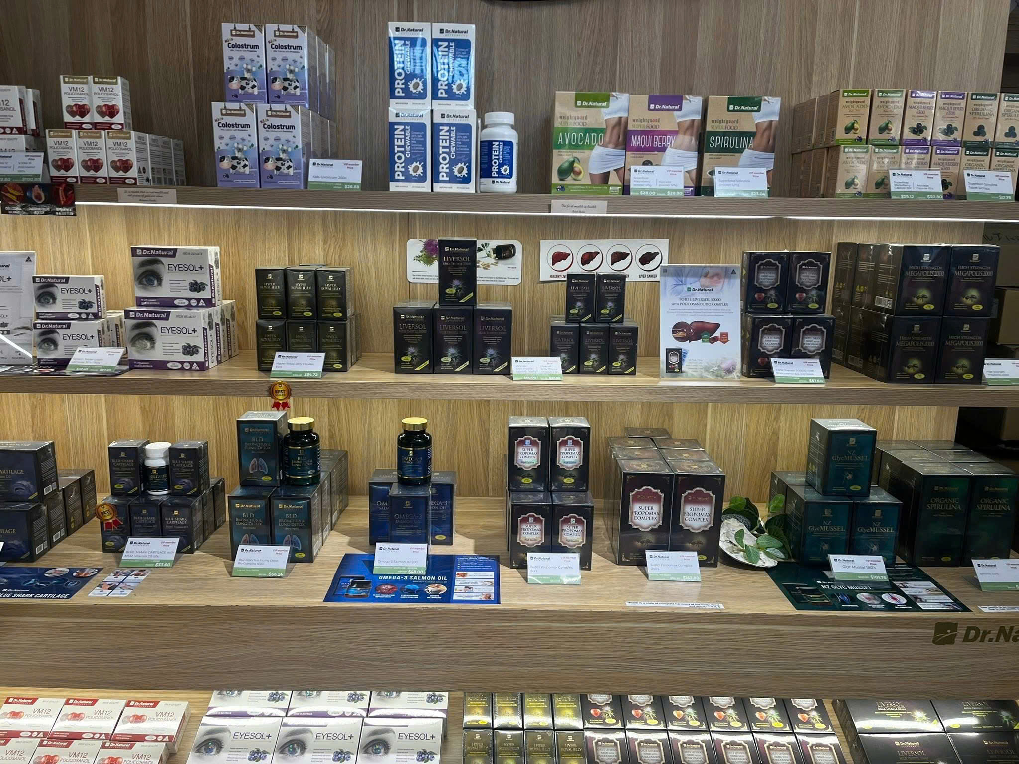 Dr Natural nhập khẩu chính hãng từ Úc