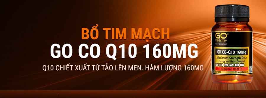 Bo tim mach GO Co Q10 160mg New Zealand