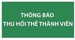 Thông báo thu hồi thẻ thành viên tháng 4/2019