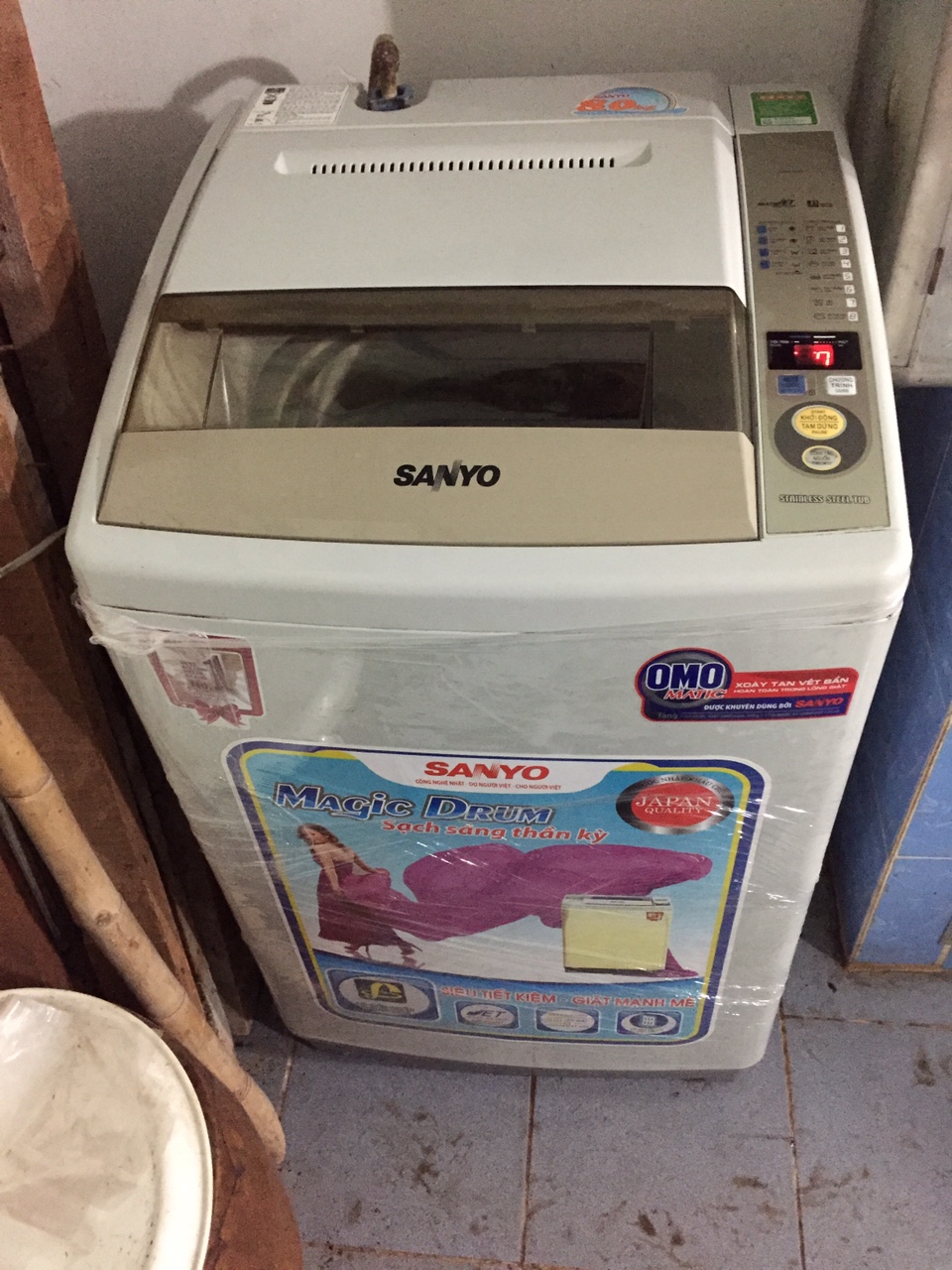 MÁY GIẶT LG CŨ 8KG