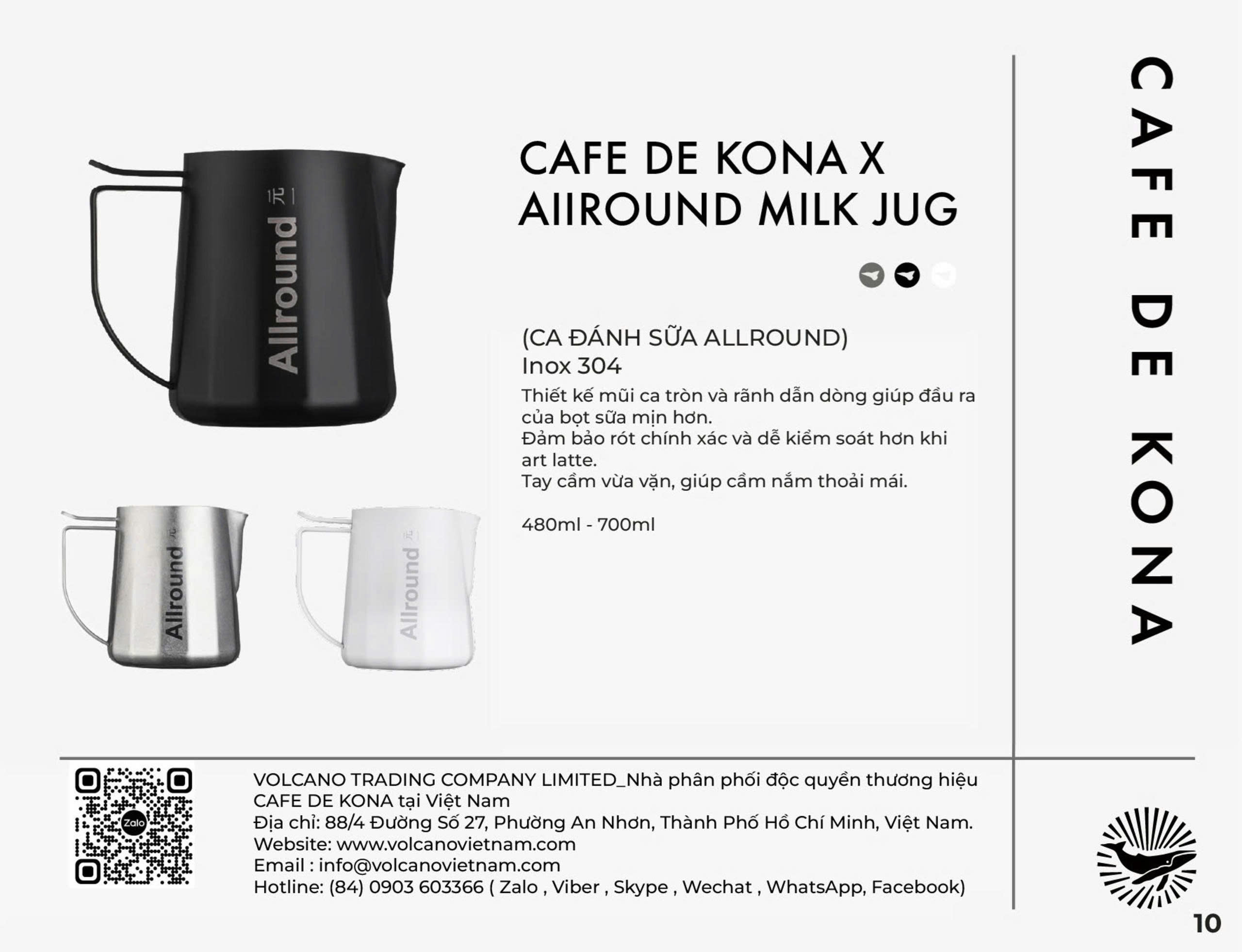 Catalog CAFE DE KONA — dụng cụ pha cà phê
