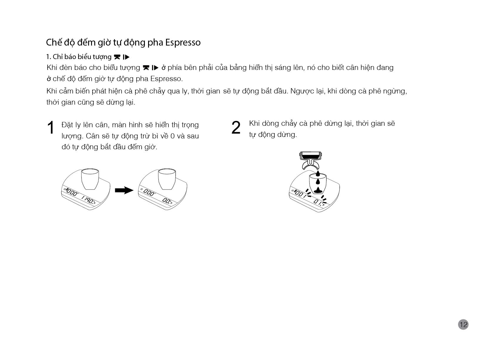 Hướng dẫn sử dụng cân Felicita Arc