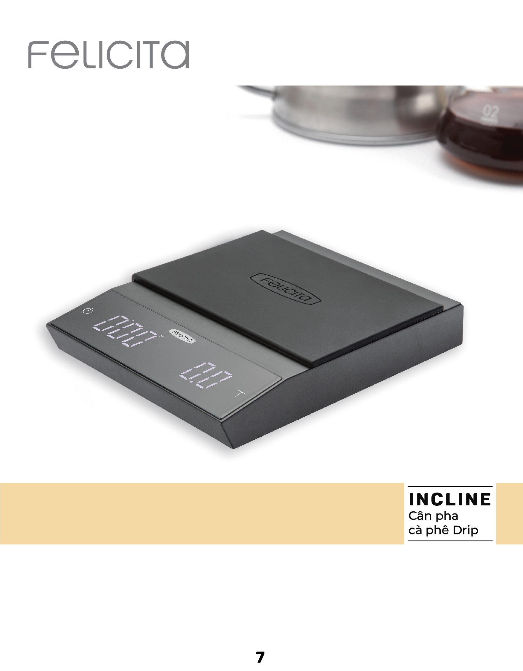 Catalog Felicita — cân điện tử pha chế