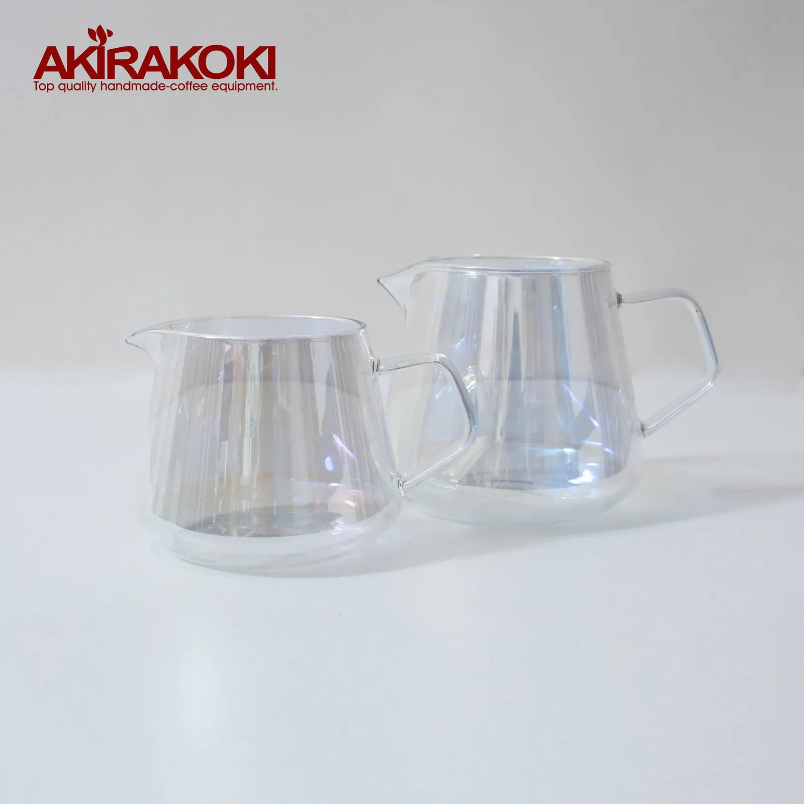 Bình thủy tinh chịu nhiệt pha cafe cà phê AKIRAKOKI không nắp - ảnh 1