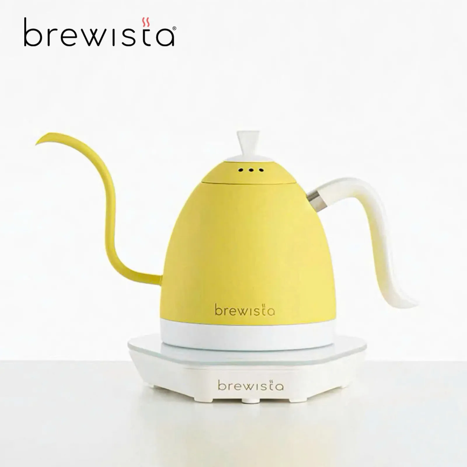 Ấm đun rót cà phê Brewista Artisan 600ml Gen 3 Pro 1500w Light Yellow - ảnh 1