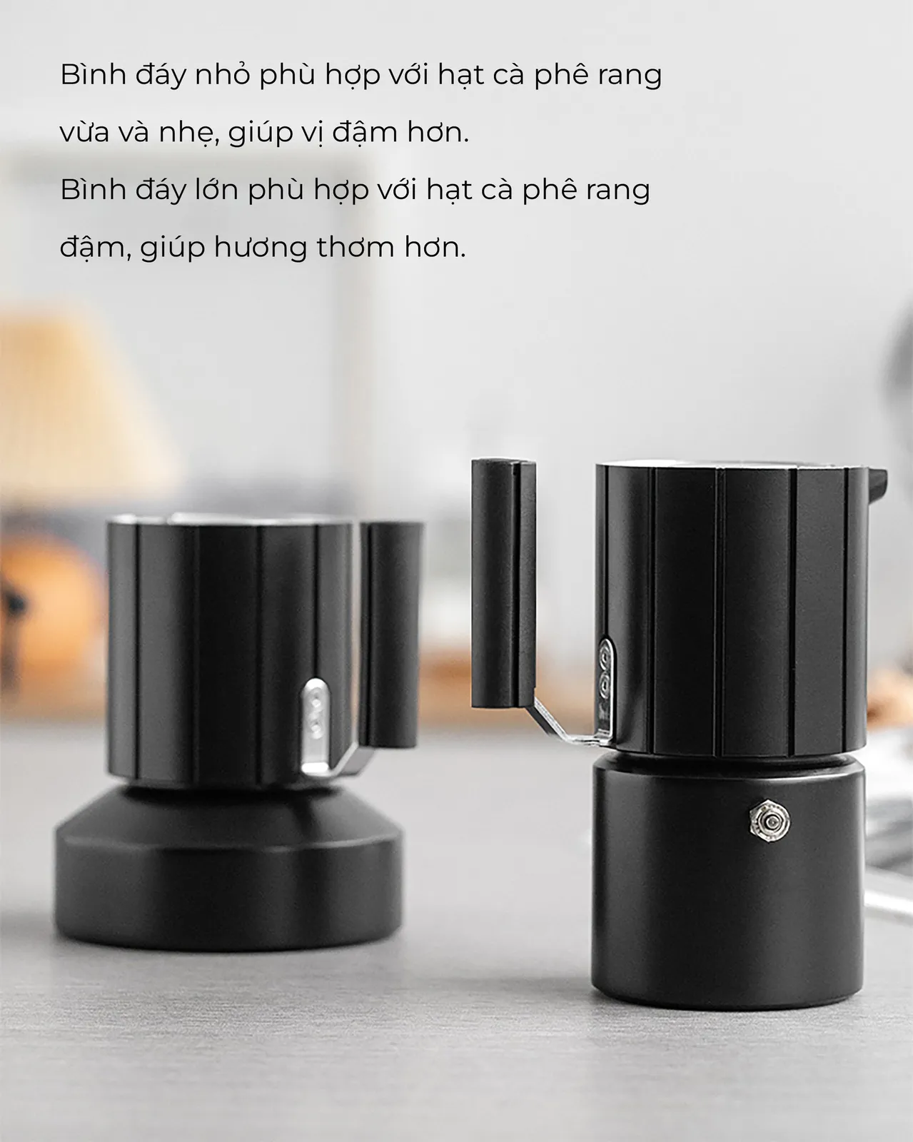 Bình pha cà phê Traveller Moka Pot nhôm CAFE DE KONA - ảnh 11
