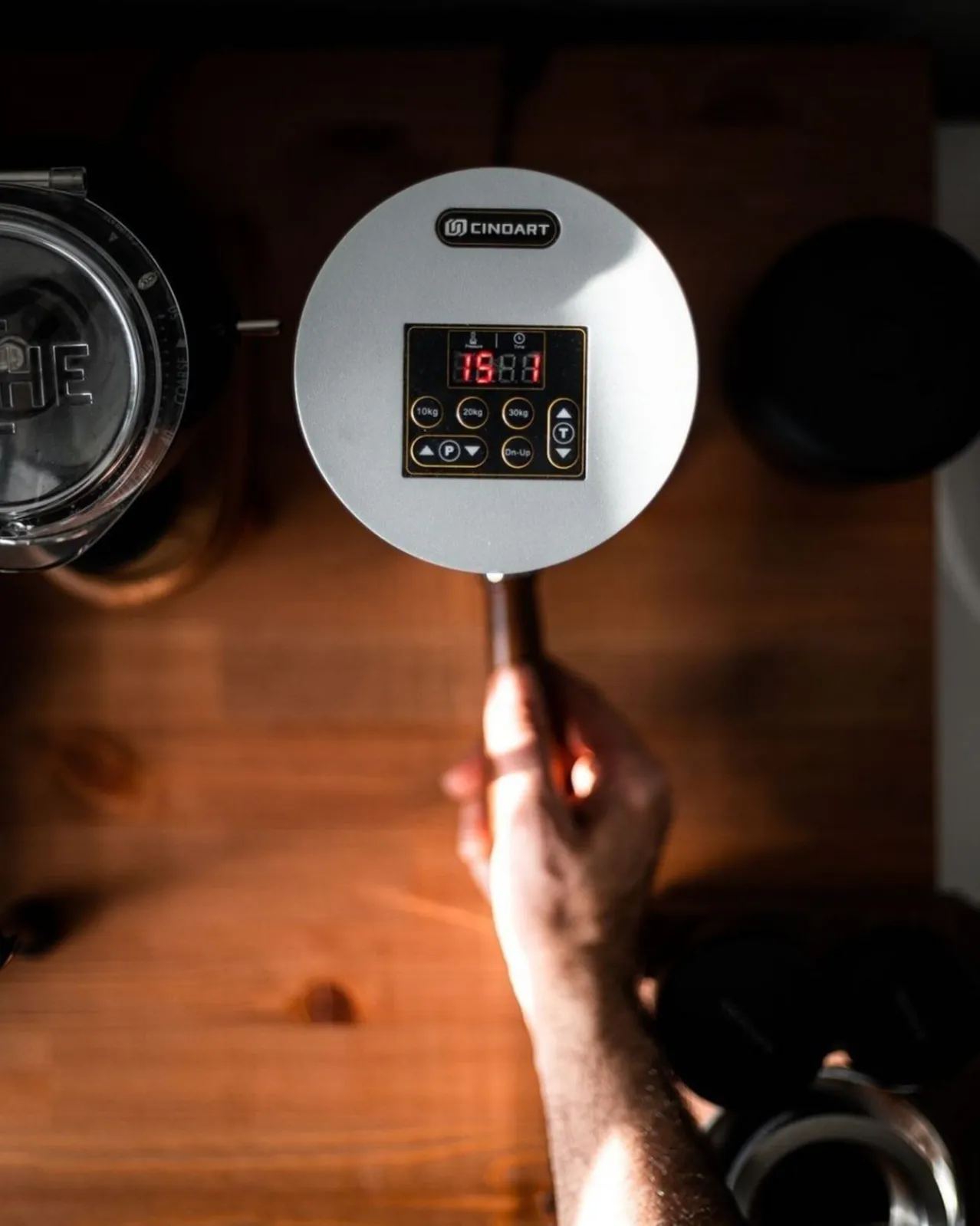 Máy nén cà phê tự động PT2 Automatic Coffee Tamper - ảnh 18