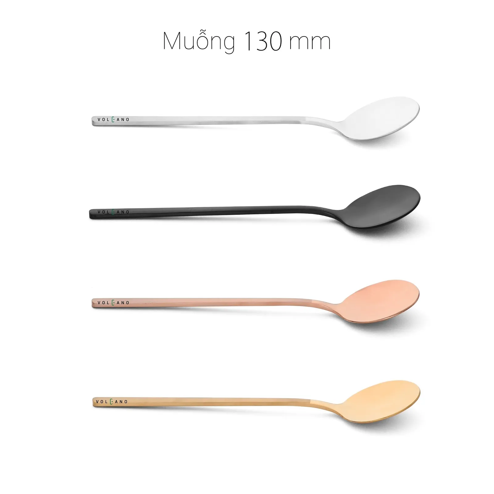 Muỗng cà phê inox 13cm - ảnh 1
