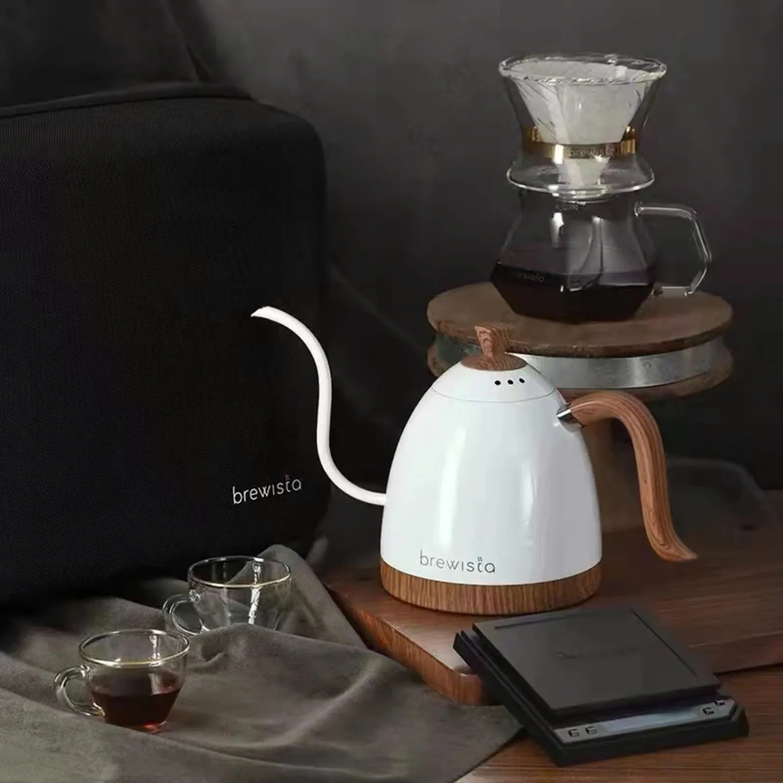 Ấm đun rót cà phê Brewista Artisan 600ml Gen 3 Pro 1500w - ảnh 14